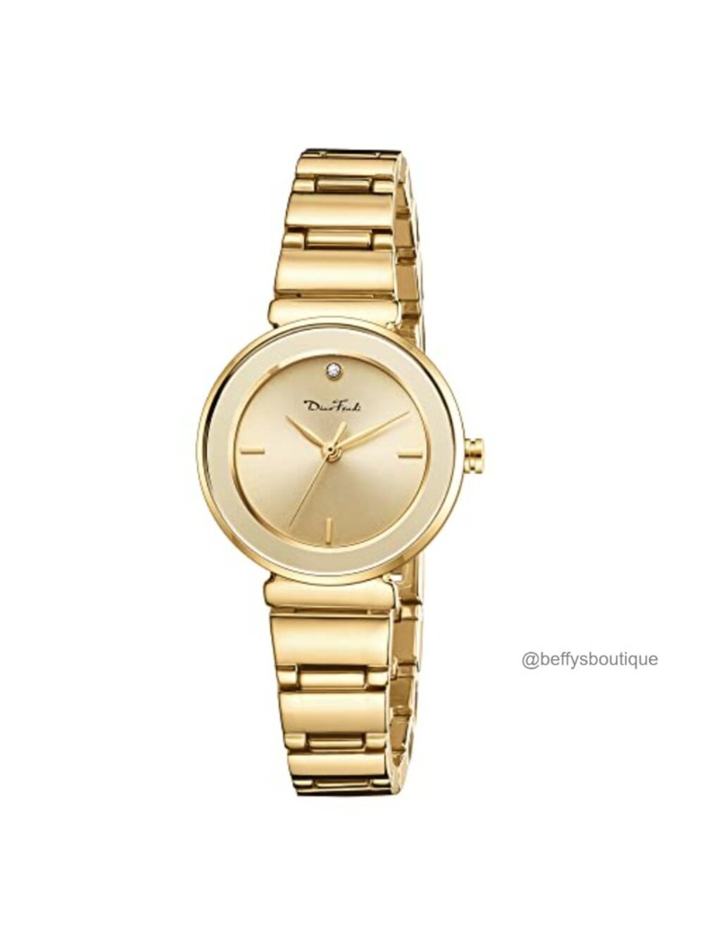 Women's Luxury Quartz Analog Wrist Watch Stainless Steel Bracelet 30M Water